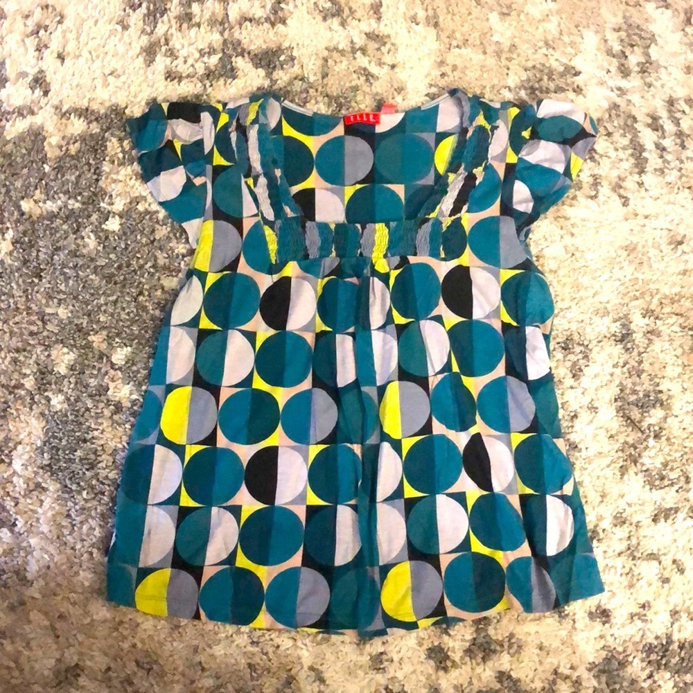 🎉4 for $20 Elle Geometric Patterned Blouse, size XL